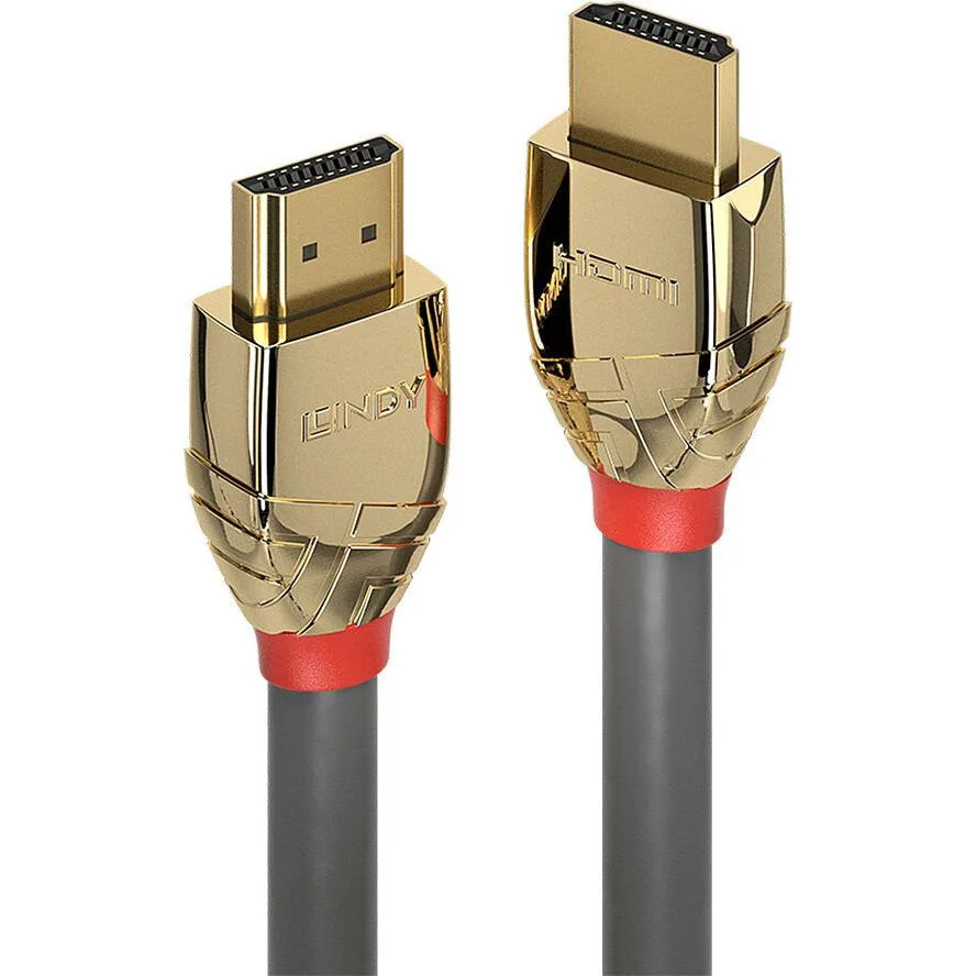 Lindy Line HDMI 2.0 Premium High Speed 4K 60Hz HDR Cable HDMI male - HDMI male 20m Χρυσό 37868 - Image 1
