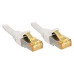 Lindy S/FTP Cat.6 (Gigabit) Καλώδιο Δικτύου Ethernet 7.5m Λευκό 47327