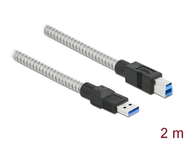 20240206155412_delock_usb_2_0_cable_usb_a_male_usb_b_male_asimi_2m_86779.jpeg DeLock USB 2.0 Cable USB-A male - USB-B male Ασημί 2m 86779 - Image 1