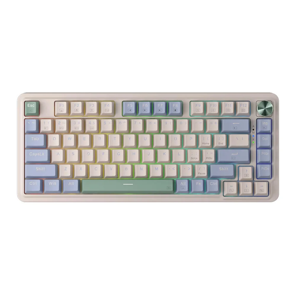 20240207173352_redragon_ucal_k673cpg_rgb_pro_asyrmato_gaming_michaniko_pliktrologio_75_me_lk_red_diakoptes_kai_rgb_fotismo_agliko_us_polychromo.jpeg Redragon UCAL K673CPG-RGB PRO Ασύρματο Gaming Μηχανικό Πληκτρολόγιο 75% με LK Red διακόπτες και RGB φωτισμό (Αγγλικό US) Πολύχρωμο - Image 1