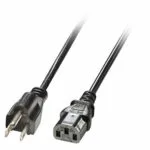 Lindy Schuko - IEC C13 Cable 2m Μαύρο 30338