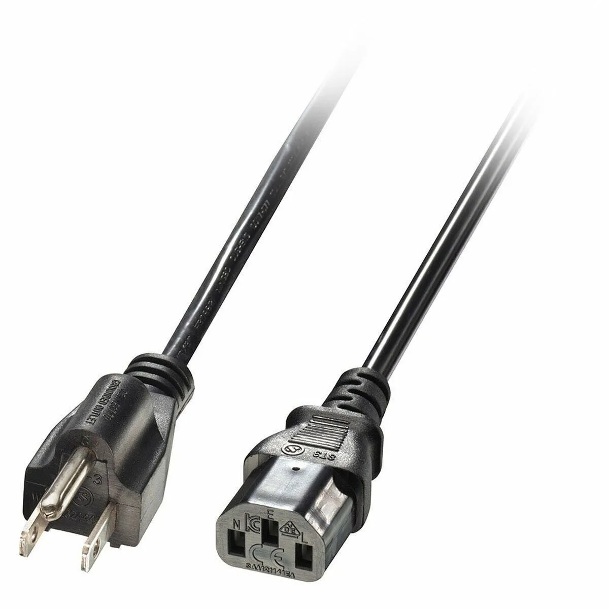 20240208103050_lindy_schuko_iec_c13_cable_mayro_30338.jpeg Lindy Schuko - IEC C13 Cable 2m Μαύρο 30338 - Image 1
