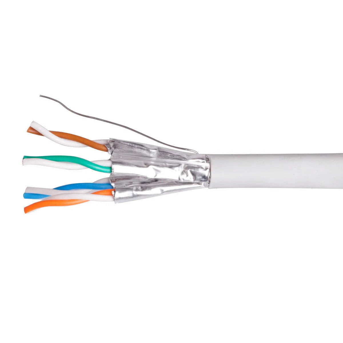 Equip U/UTP Cat.6 (Gigabit) Καλώδιο Δικτύου Ethernet χωρίς ακροδέκτες 100m Γκρι 404521 - Image 1