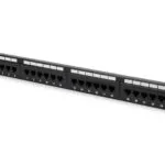 Digitus Cat 6 Patch Panel για Rack 1U 19" 24 Θυρών cat6 Μαύρο DN-91624U-EC