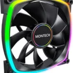 Montech RX140 Reverse Blade Case Fan (1600rpm / 90.5cfm) με ARGB Φωτισμό και Σύνδεση 4-Pin PWM