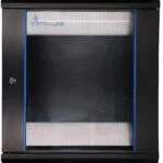Extralink Επιτοίχια Καμπίνα Rack 12U Μαύρο EX.7263