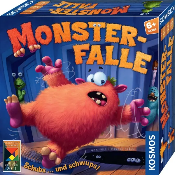 20240215121449_kosmos_epitrapezio_paichnidi_monsterfall_ger_gia_2_4_paiktes_6_eton_682637.jpeg Επιτραπέζιο Παιχνίδι Monsterfall για 2-4 Παίκτες 6+ Ετών 682637 (GER) Kosmos - Image 1