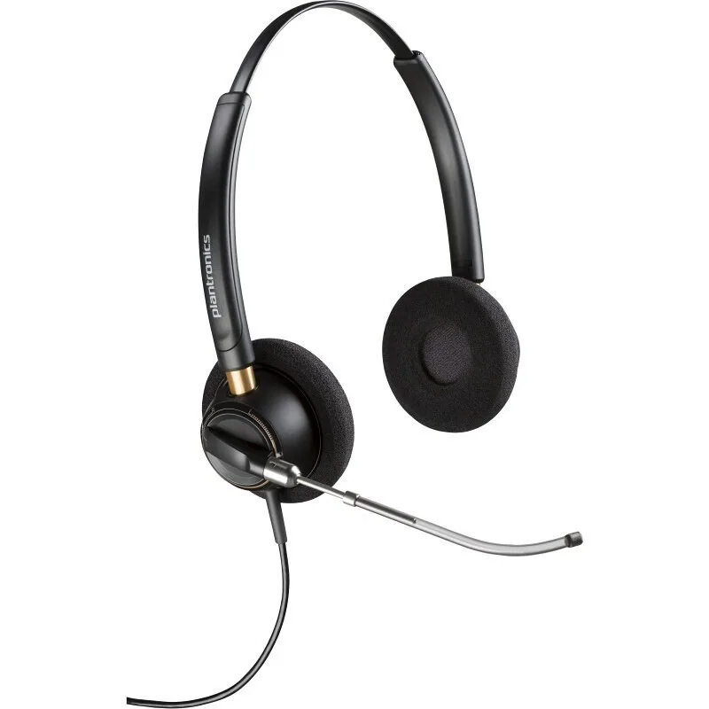 Poly Ep 520v Hs On Ear Multimedia Ακουστικά με μικρόφωνο και σύνδεση 3.5mm Jack - Image 1