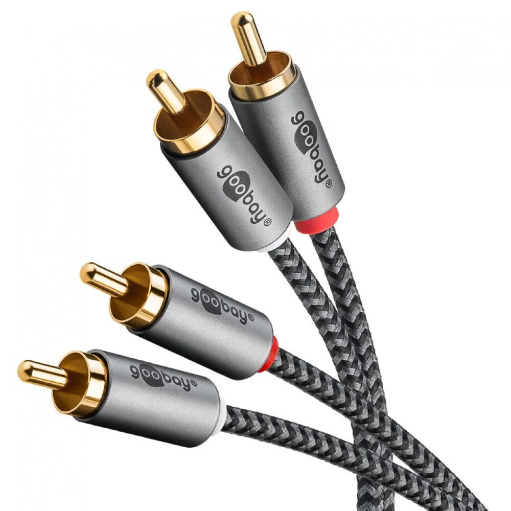 20240221092935_goobay_cable_2x_rca_male_2x_rca_male_1m_65292.jpeg Goobay Cable 2x RCA male - 2x RCA male 1m 65292 - Image 1