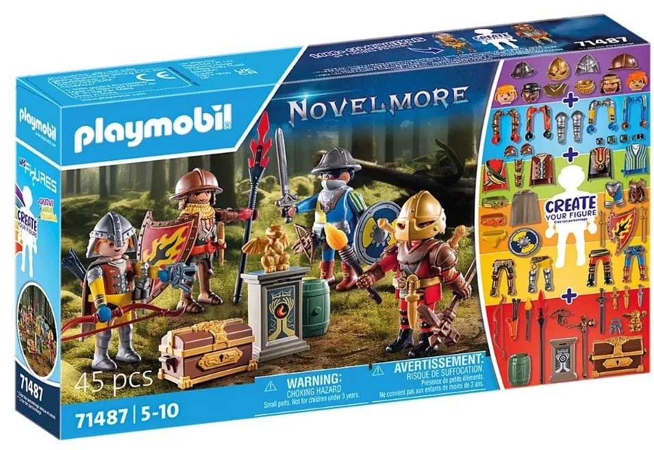 20240223104756_playmobil_novelmore_set_paichnidion_gia_5_10_eton_71487.jpeg Playmobil Novelmore My Figures: Ιππότες του Novelmore για 5-10 ετών 71487 - Image 1