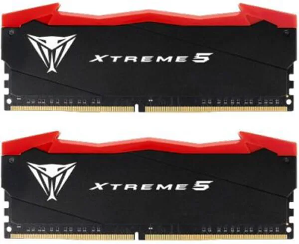 Patriot Viper Extreme 5 DDR5 48GB RAM με 2x24GB Modules και Ταχύτητα 8200 για Desktop PVX548G82C38K - Image 1