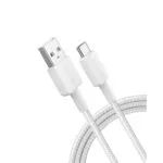 Anker USB 2.0 Cable USB-C male - USB-A 15W PD Λευκό 1.8m A81H6G21