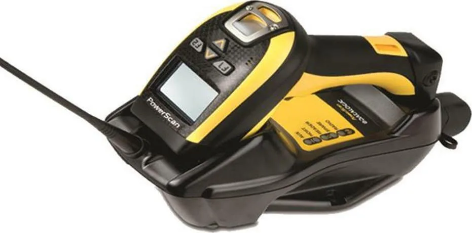 Datalogic Pm9501 Scanner Χειρός Ασύρματο με Δυνατότητα Ανάγνωσης 2D και QR Barcodes PM9600-AR433RBK10 - Image 1