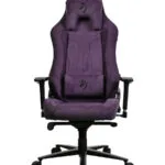Arozzi Vernazza Soft Fabric Υφασμάτινη Καρέκλα Gaming με Ρυθμιζόμενα Μπράτσα Purple