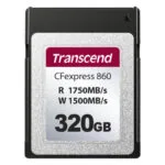 Transcend CFexpress 320GB Class 10 1750MB/s