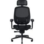 Razer Fujin Pro Καρέκλα Gaming Δερματίνης με Ρυθμιζόμενα Μπράτσα Μαύρη