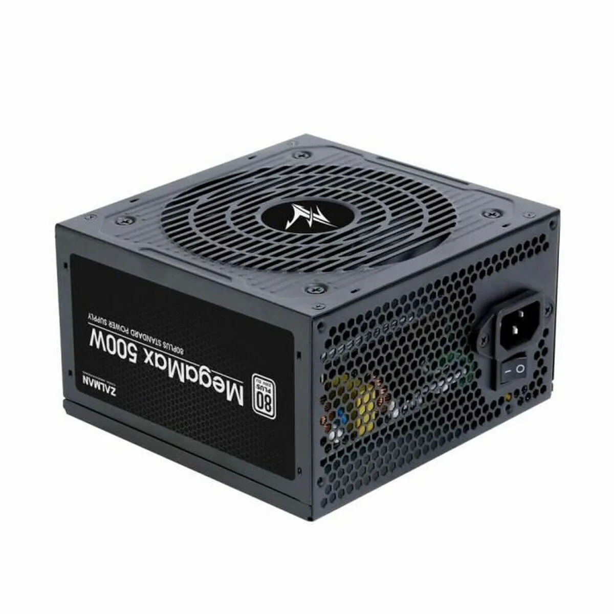 Zalman MegaMax ZM500-TXIIv2 500W Μαύρο Τροφοδοτικό Υπολογιστή Full Modular 80 Plus Standard - Image 1
