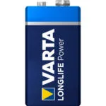 Varta Longlife Power Αλκαλικές Μπαταρίες 9V 2τμχ