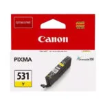 Canon CLI-531Y Γνήσιο Μελάνι Εκτυπωτή InkJet Κίτρινο (6121C001)