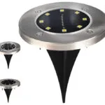 Entac EGSL-P1LS50-B4 Σετ 4 Καρφωτά Ηλιακά Φωτιστικά IP44 15.007.0086