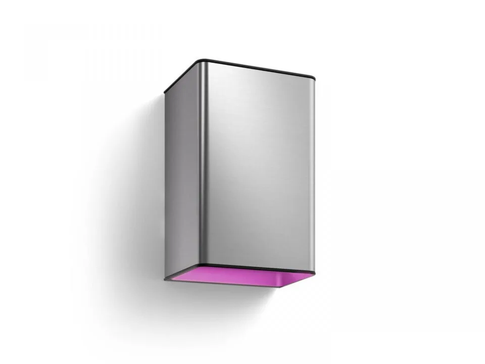 20240311141050_philips_resonate_hue_epitoichio_exoteriko_fotistiko_me_ensomatomeno_led.jpeg Philips Resonate Επιτοίχιο Εξωτερικό Φαναράκι LED IP44 8W με Ψυχρό Λευκό Φως 9.3x8x18εκ. 915005843001 - Image 1