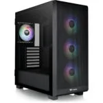 Thermaltake S250 TG ARGB Gaming Midi Tower Κουτί Υπολογιστή με Πλαϊνό Παράθυρο Μαύρο