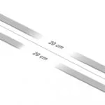 DeLock Δεματικά Καλωδίων Πλαστικά 200mmx7.9mm σε Ασημί χρώμα (10τμχ) (18771)