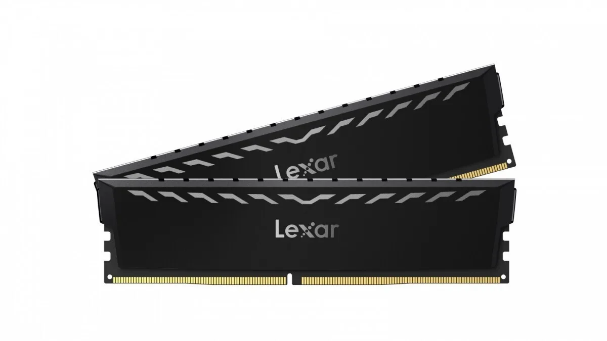 Lexar THOR DDR4 16GB RAM με 2x8GB Modules και Ταχύτητα 3600 για Desktop LD4U08G36C18LG-RGD - Image 1