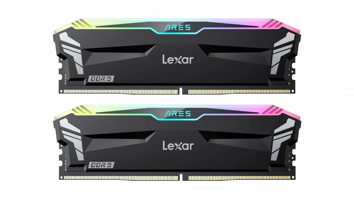 20240322103111_lexar_ares_rgb_32gb_ddr5_ram_me_2_modules_2x16gb_kai_tachytita_6800_gia_desktop_ld5u16g68c34la_rgd.jpeg Lexar Ares RGB DDR5 32GB RAM με 2x16GB Modules και Ταχύτητα 6800 για Desktop LD5U16G68C34LA-RGD - Image 1