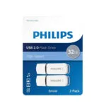 Philips Snow 32GB USB 2.0 Stick Γκρι