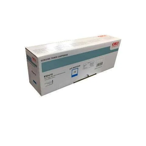 OKI ES6410 Γνήσιο Toner Laser Εκτυπωτή Κυανό 6000 Σελίδων 44315319 - Image 1