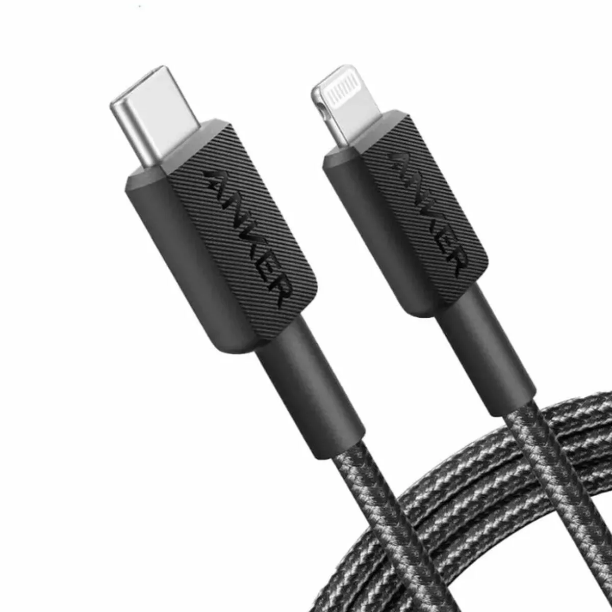 Anker USB-C to Lightning Cable Μαύρο 0.9m (A81B5G11) - Image 1