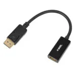 iBox Μετατροπέας DisplayPort male σε HDMI female Γκρι 1τμχ IADP4K