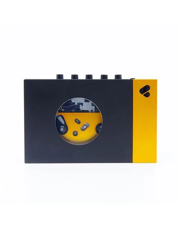 We Are Rewind S02WAR0003 Φορητό Ηχοσύστημα με Κασετόφωνο / Bluetooth σε Μαύρο Χρώμα - Image 1