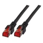 EFB S/FTP Cat.6 (Gigabit) Καλώδιο Δικτύου Ethernet 5m Μαύρο K5515.5