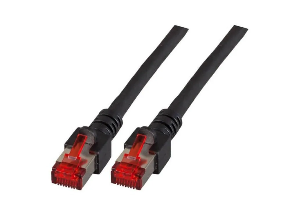 EFB S/FTP Cat.6 (Gigabit) Καλώδιο Δικτύου Ethernet 5m Μαύρο K5515.5 - Image 1