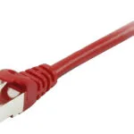 Equip S/FTP Cat.6 (Gigabit) Καλώδιο Δικτύου Ethernet 0.5m Κόκκινο 605527