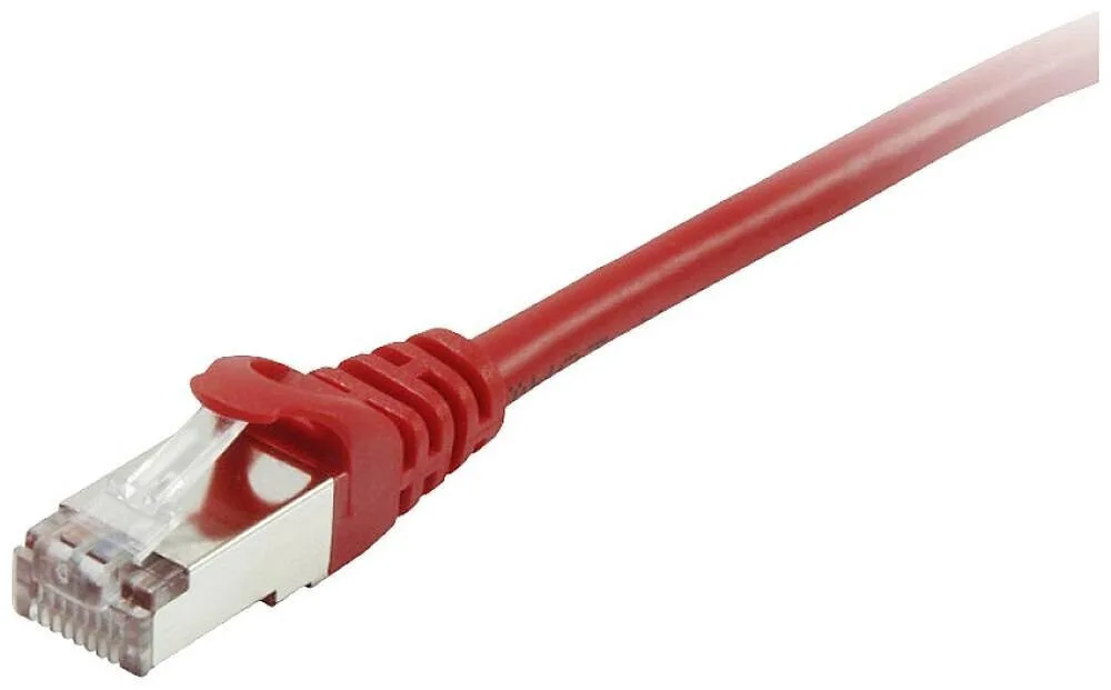 Equip S/FTP Cat.6 (Gigabit) Καλώδιο Δικτύου Ethernet 0.5m Κόκκινο 605527 - Image 1
