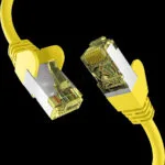 EFB S/FTP Cat.6a (Gigabit) Καλώδιο Δικτύου Ethernet 30m Κίτρινο EC020200073