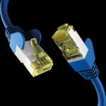 EFB S/FTP Cat.6a (Gigabit) Καλώδιο Δικτύου Ethernet 5m Μπλε EC020200095