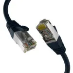 EFB S/FTP Cat.8.1 Καλώδιο Δικτύου Ethernet 2m Μαύρο EC020200303