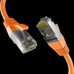 EFB S/FTP Cat.8.1 Καλώδιο Δικτύου Ethernet 2m Πορτοκαλί EC020200281