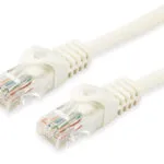 Equip S/FTP Cat.6a (Gigabit) Καλώδιο Δικτύου Ethernet 20m Λευκό 606010