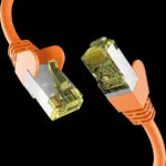 EFB S/FTP Cat.6a (Gigabit) Καλώδιο Δικτύου Ethernet 7.5m Πορτοκαλί EC020200110