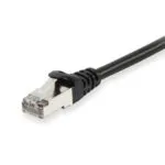 Equip S/FTP Cat.6 (Gigabit) Καλώδιο Δικτύου Ethernet 2m Μαύρο 605591