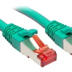 Lindy S/FTP Cat.6 (Gigabit) Καλώδιο Δικτύου Ethernet 0.5m Πράσινο 47746