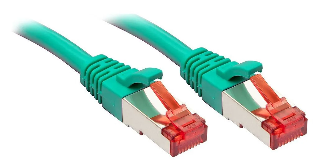 Lindy S/FTP Cat.6 (Gigabit) Καλώδιο Δικτύου Ethernet 0.5m Πράσινο 47746 - Image 1