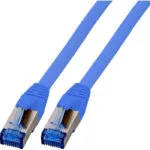 EFB U/UTP Cat.6a (Gigabit) Καλώδιο Δικτύου Ethernet 0.15m Μπλε K5525FBL.0,15
