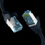 EFB U/UTP Cat.7 (10Gbps) Καλώδιο Δικτύου Ethernet 2m Μαύρο EC020200152