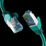 EFB U/UTP Cat.7 (10Gbps) Καλώδιο Δικτύου Ethernet 1m Πράσινο EC020200193